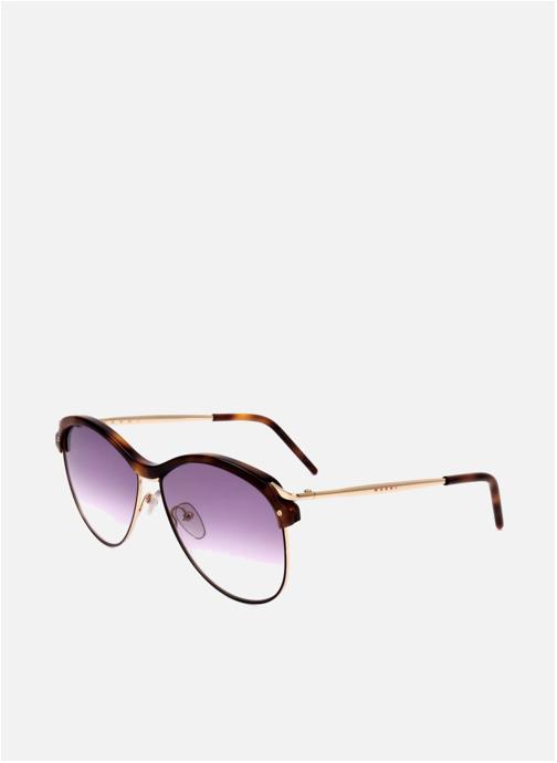 Marni Lunettes de soleil femme marron