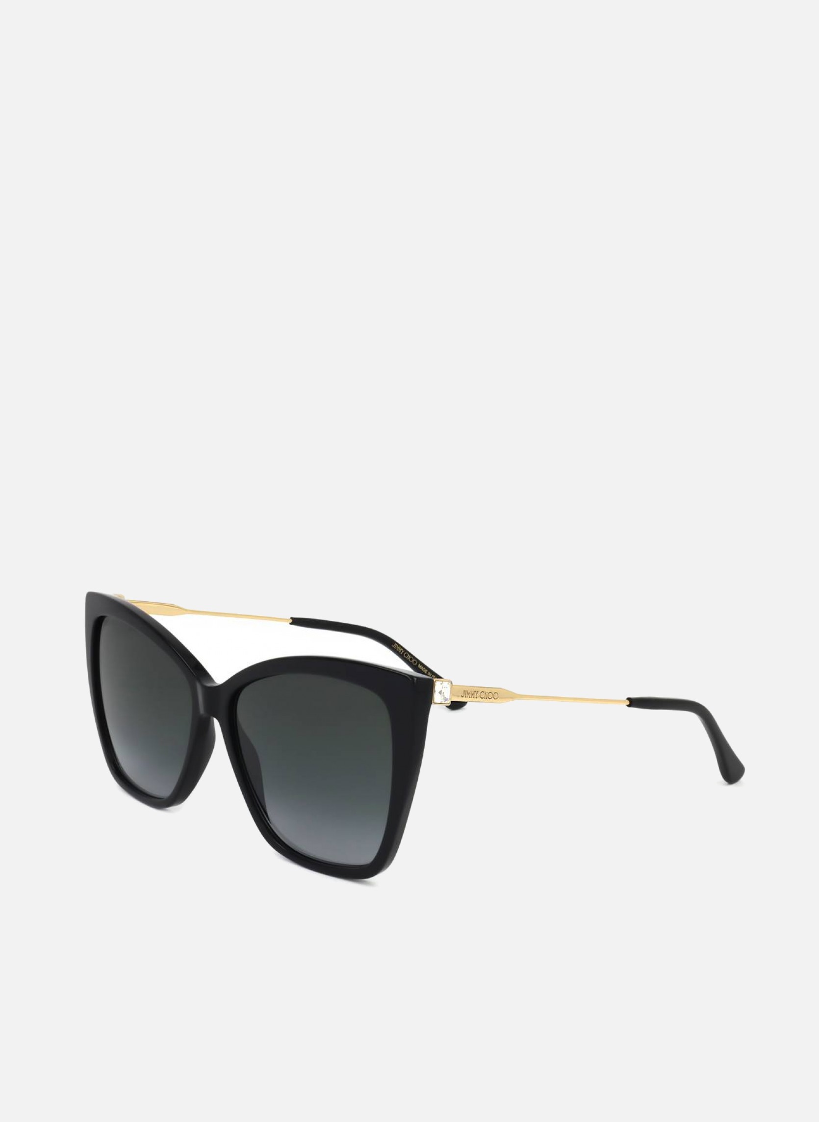 Lunettes de soleil femme noir Jimmy Choo Lunettes de soleil femme noir Noir