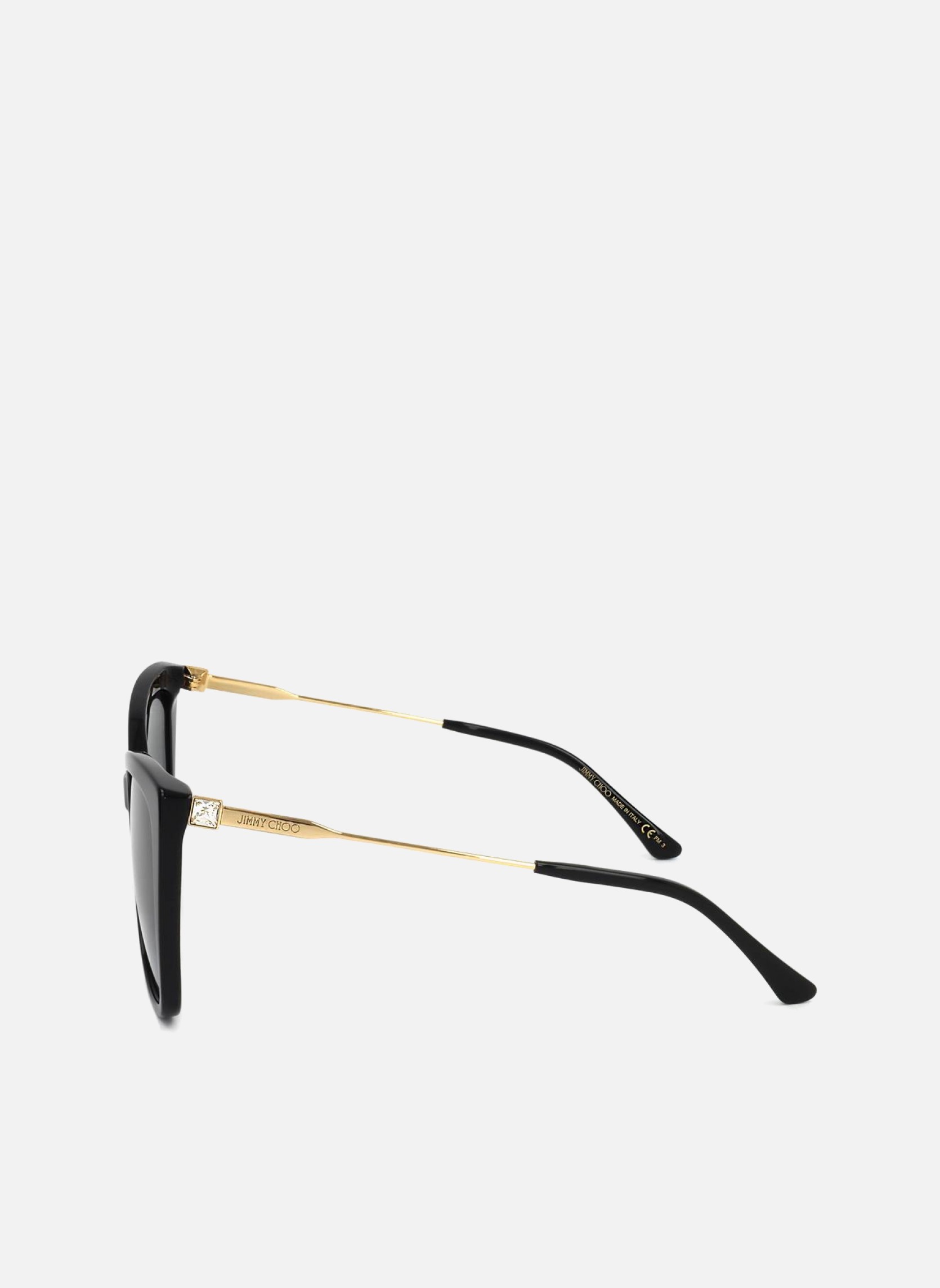 Lunettes de soleil femme noir Jimmy Choo Lunettes de soleil femme noir Noir
