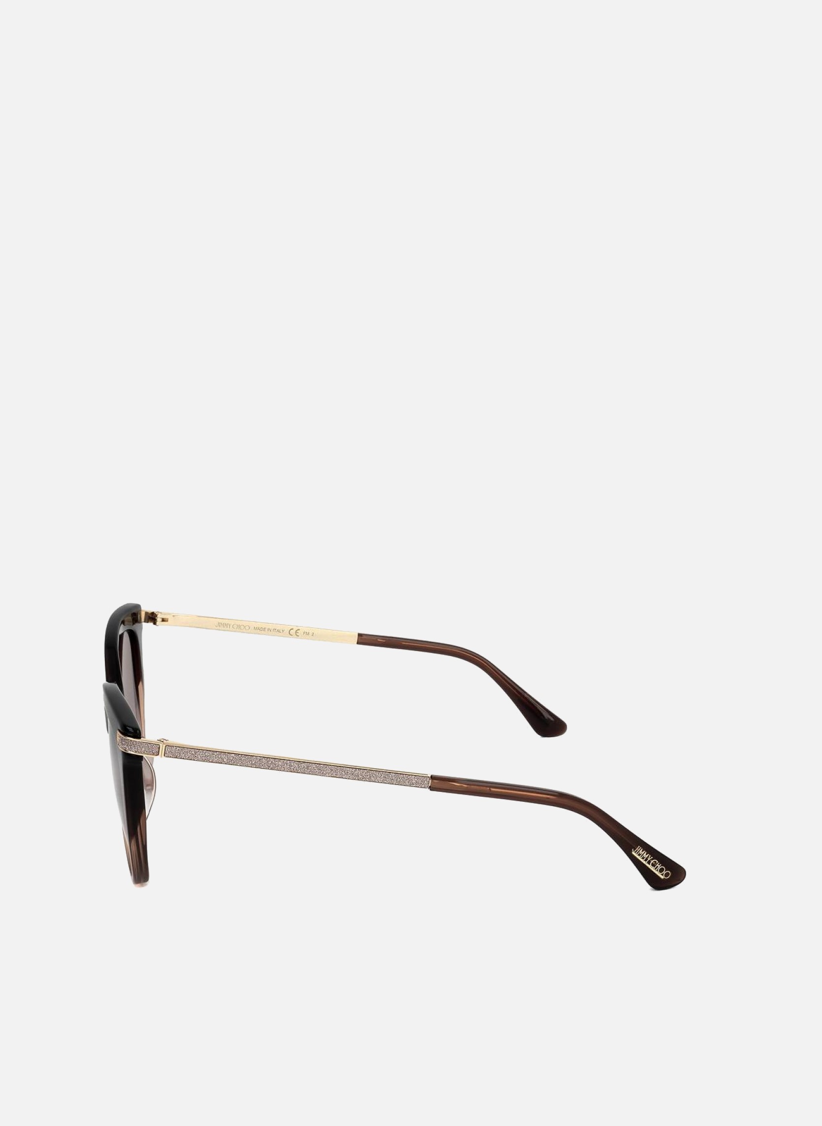 Lunettes de soleil femme marron Jimmy Choo Lunettes de soleil femme marron Marron