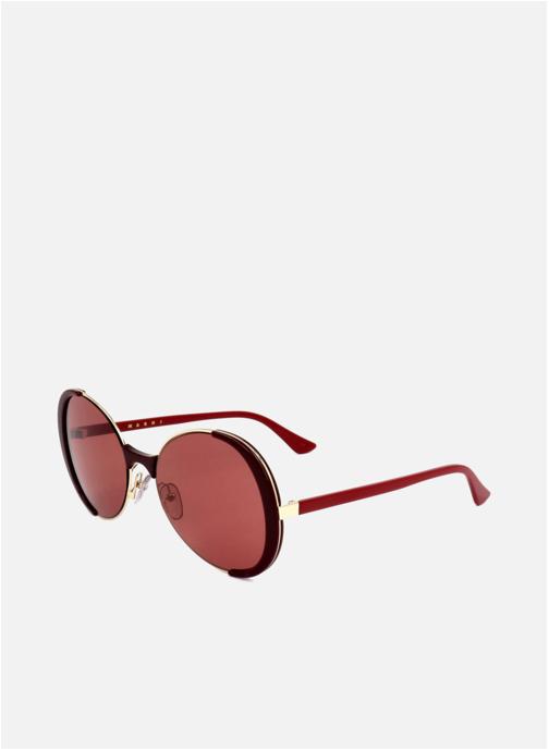 Marni Lunettes de soleil femme rouge