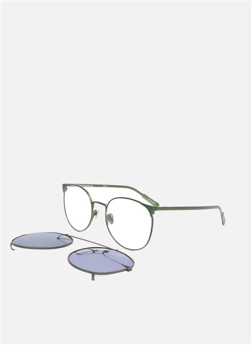 Linda Farrow Lunettes de soleil homme vert