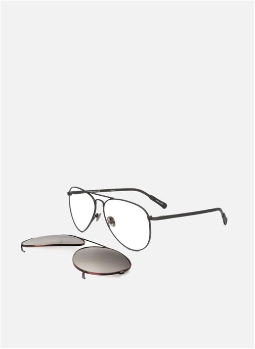 Linda Farrow Lunettes de soleil homme gris