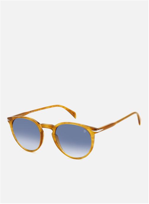 David Beckham Lunettes de soleil homme jaune