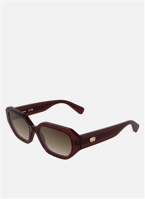 Lacoste Lunettes de soleil femme rouge