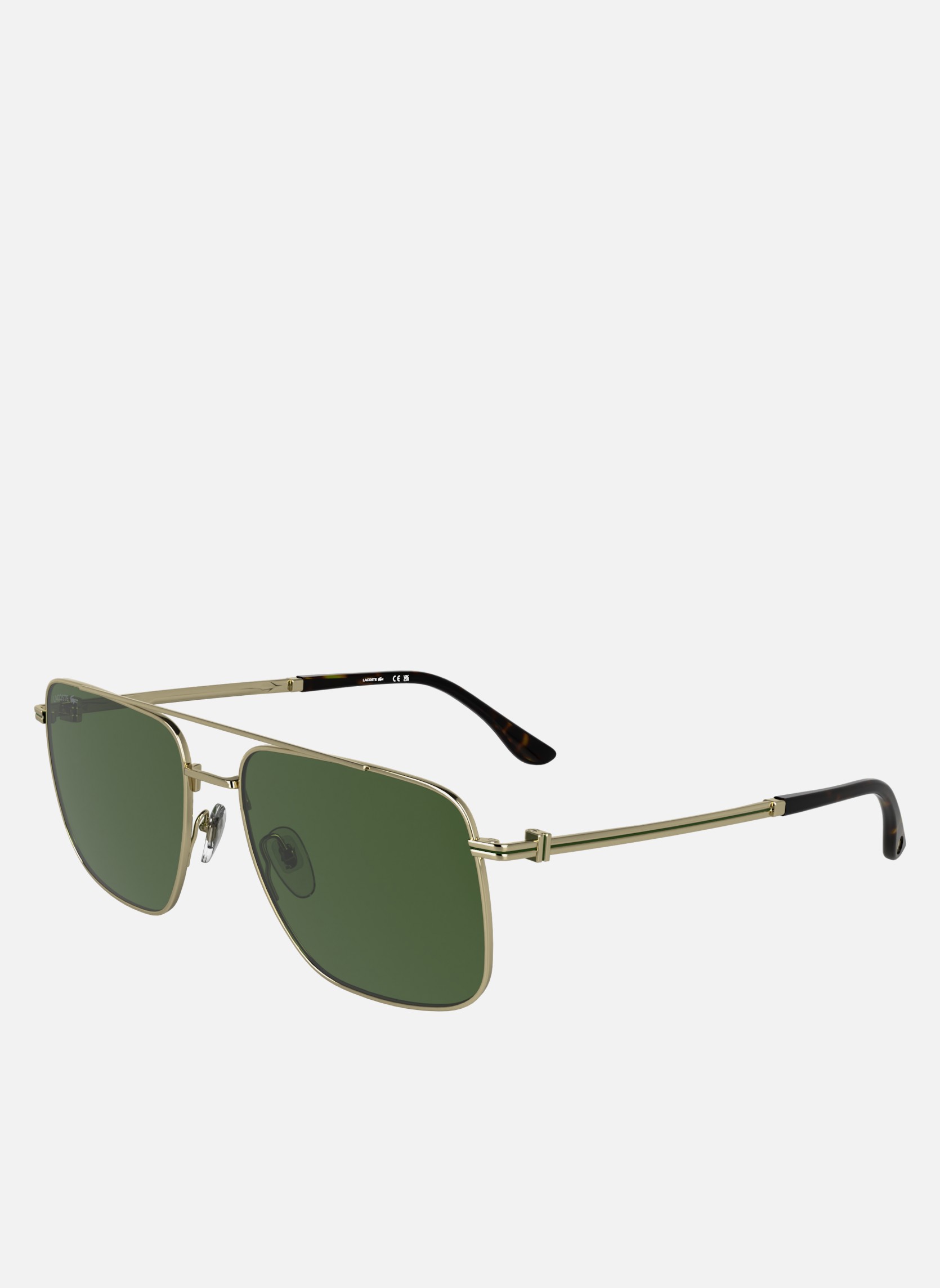 Lunettes de soleil homme or et bronze Lacoste Lunettes de soleil homme or et bronze Or