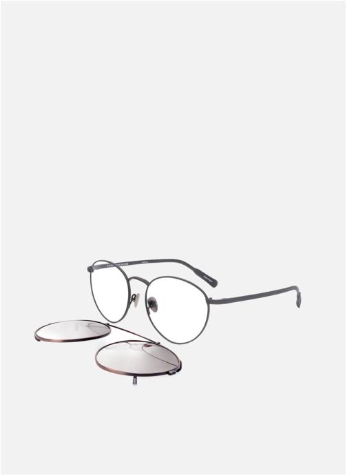 Linda Farrow Lunettes de soleil homme gris