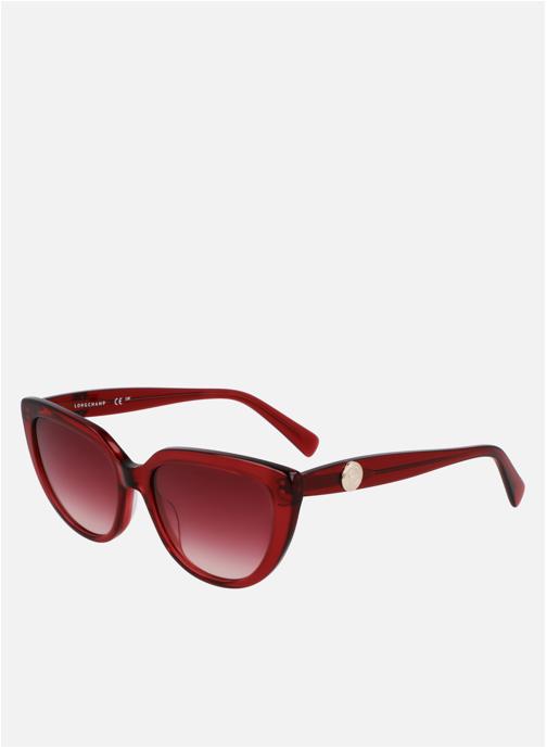 Longchamp Lunettes de soleil femme rouge