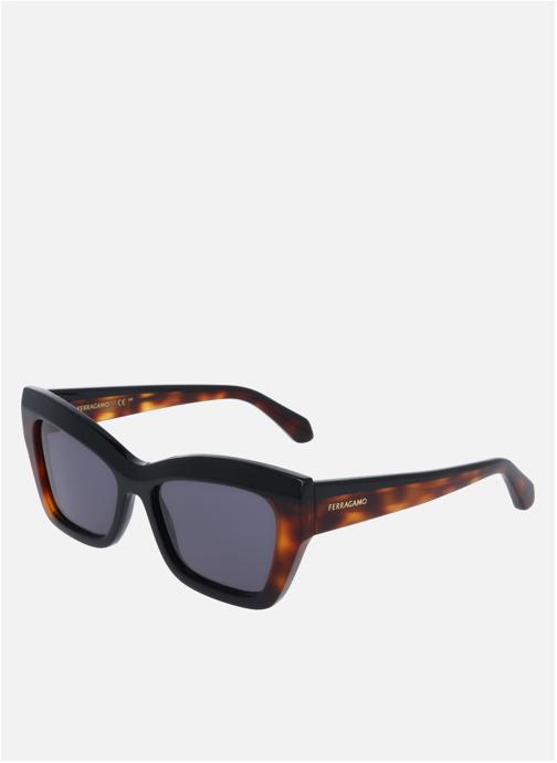 Salvatore Ferragamo Lunettes de soleil femme noir