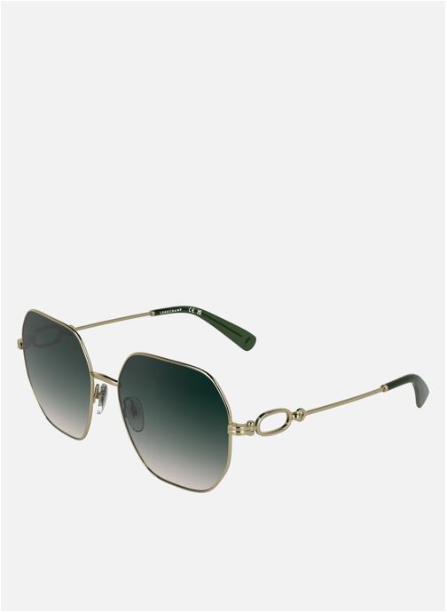Longchamp Lunettes de soleil femme or et bronze