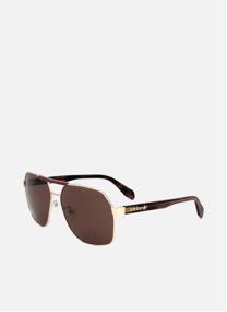 Lunettes de soleil homme or et bronze