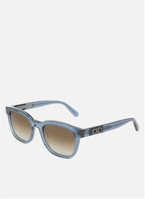 Salvatore Ferragamo Lunettes de soleil homme bleu