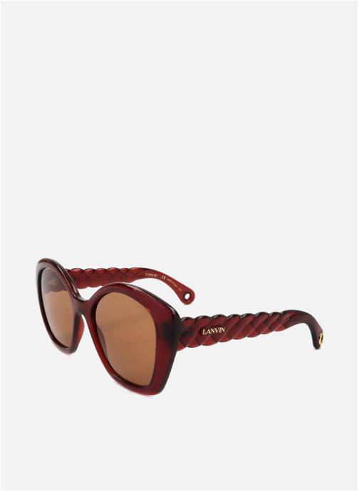 Lanvin Lunettes de soleil femme rouge