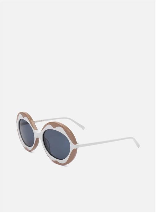 Marni Lunettes de soleil femme beige
