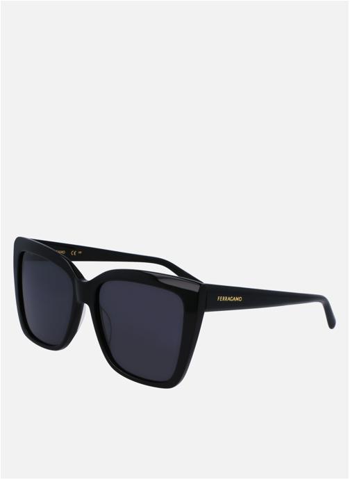 Salvatore Ferragamo Lunettes de soleil femme noir