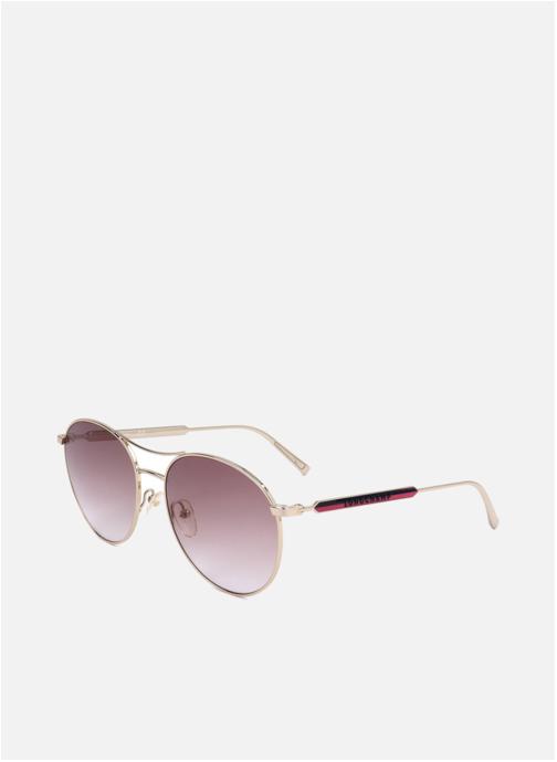Longchamp Lunettes de soleil femme or et bronze
