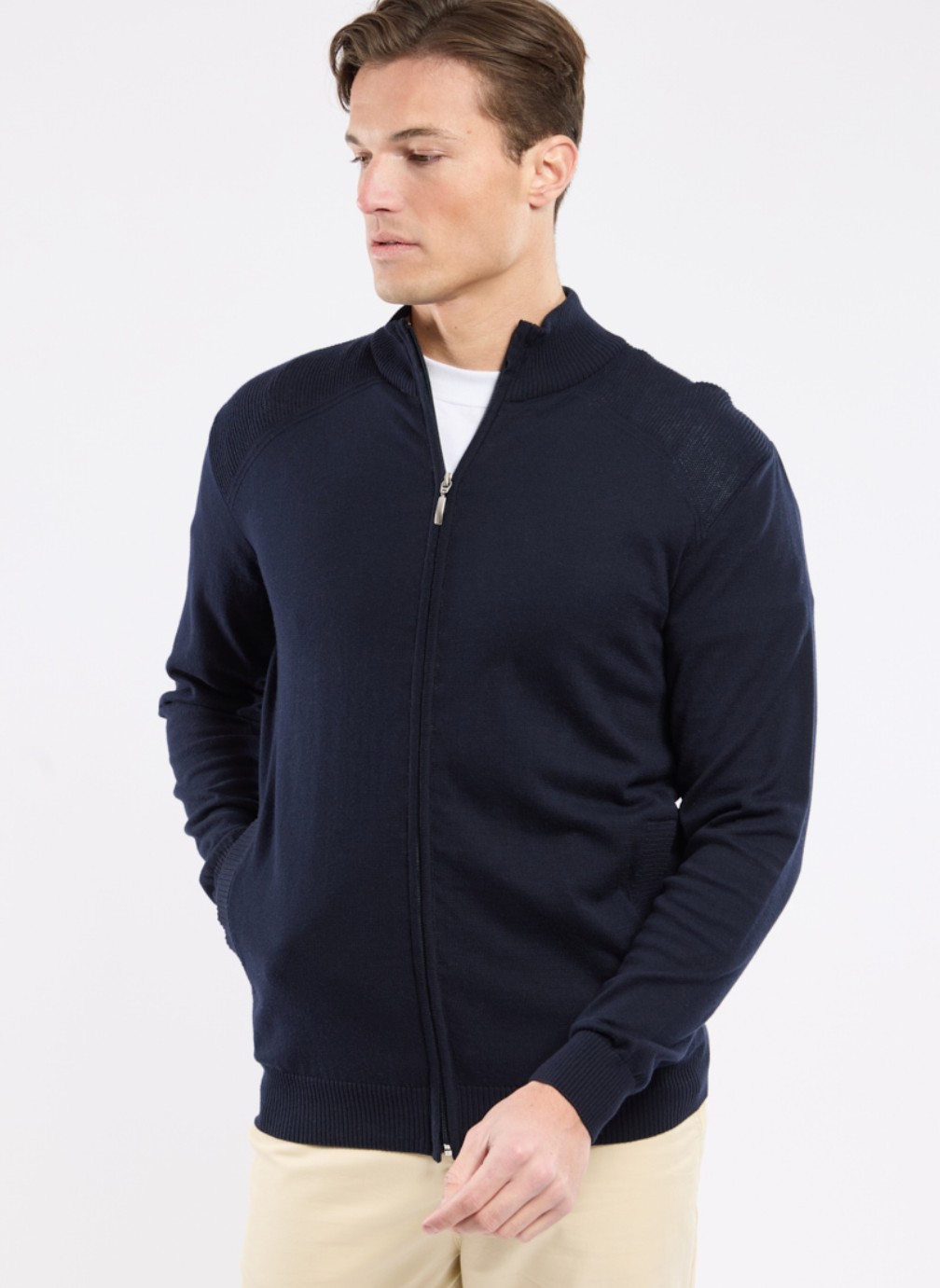 Gilets Cardigan R2499 marine deep homme bleu Bérac Gilets Cardigan R2499 marine deep homme bleu Bleu marine