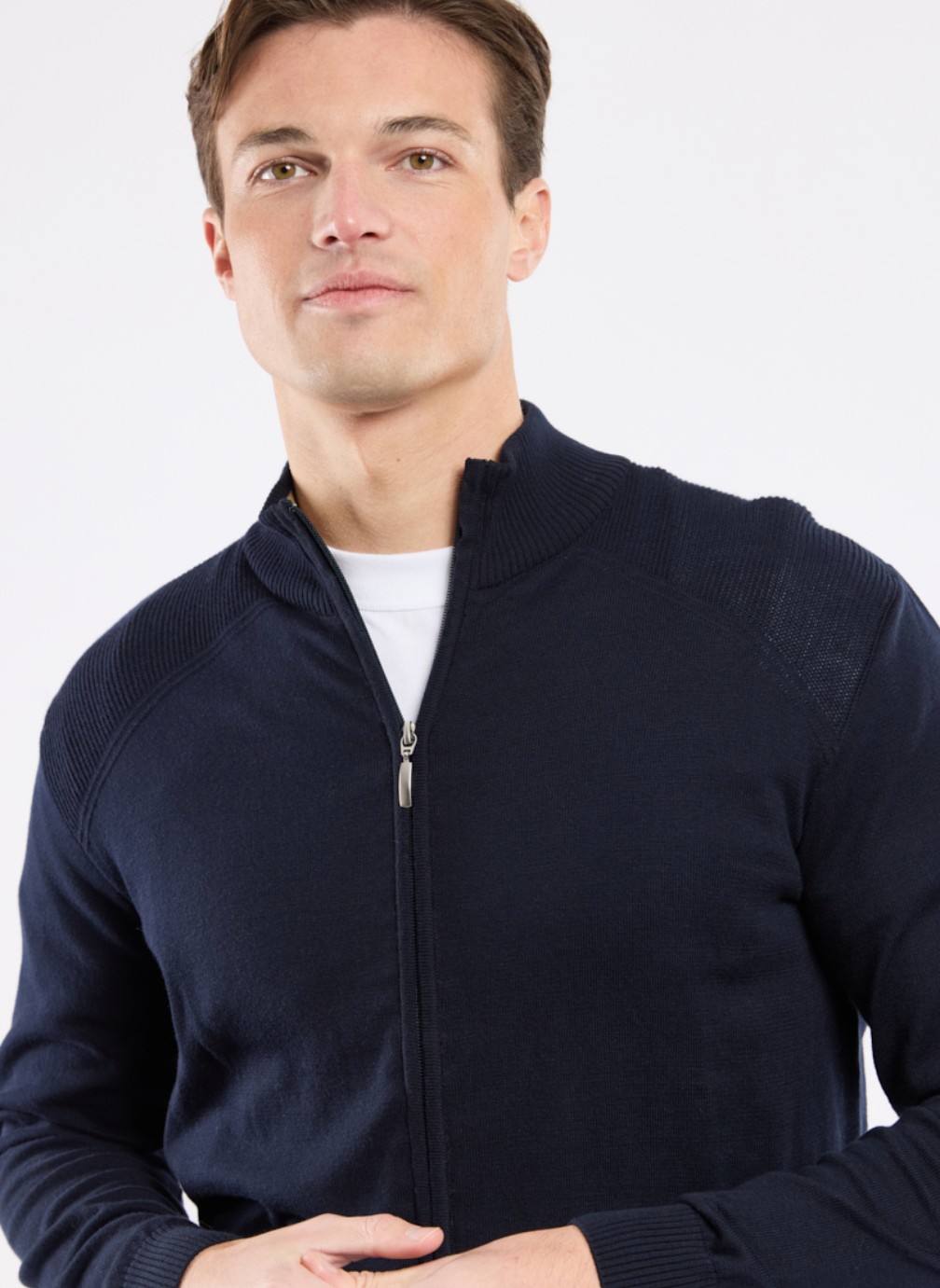 Gilets Cardigan R2499 marine deep homme bleu Bérac Gilets Cardigan R2499 marine deep homme bleu Bleu marine