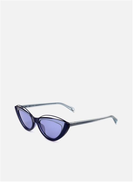Police Lunettes de soleil femme bleu