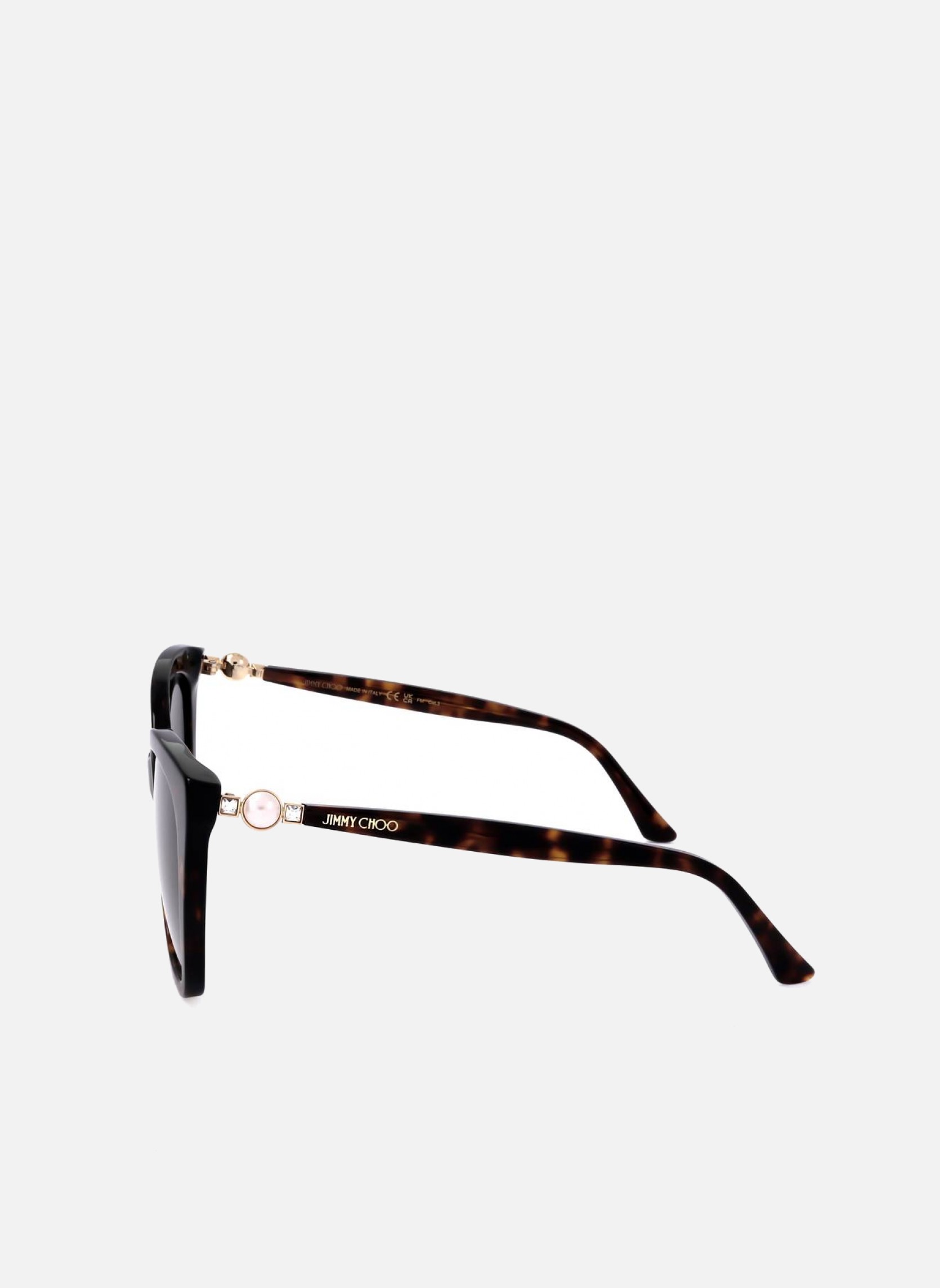 Lunettes de soleil femme marron Jimmy Choo Lunettes de soleil femme marron Marron