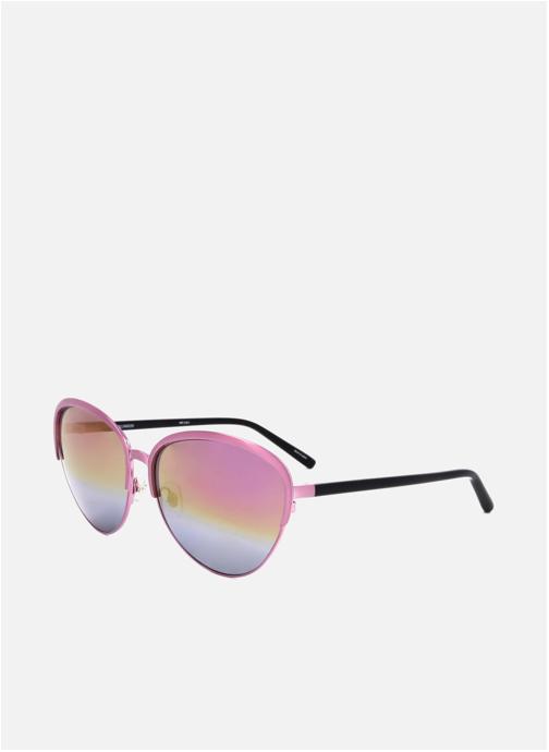 Linda Farrow Lunettes de soleil femme rose