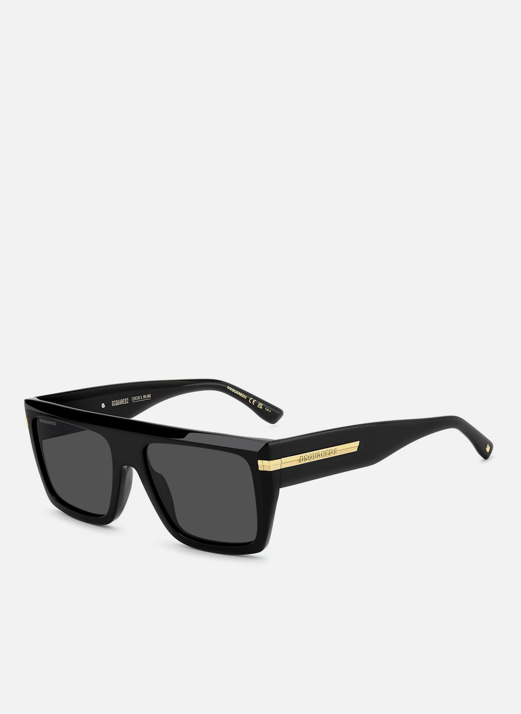 Lunettes de soleil homme noir Dsquared2 Lunettes de soleil homme noir Noir