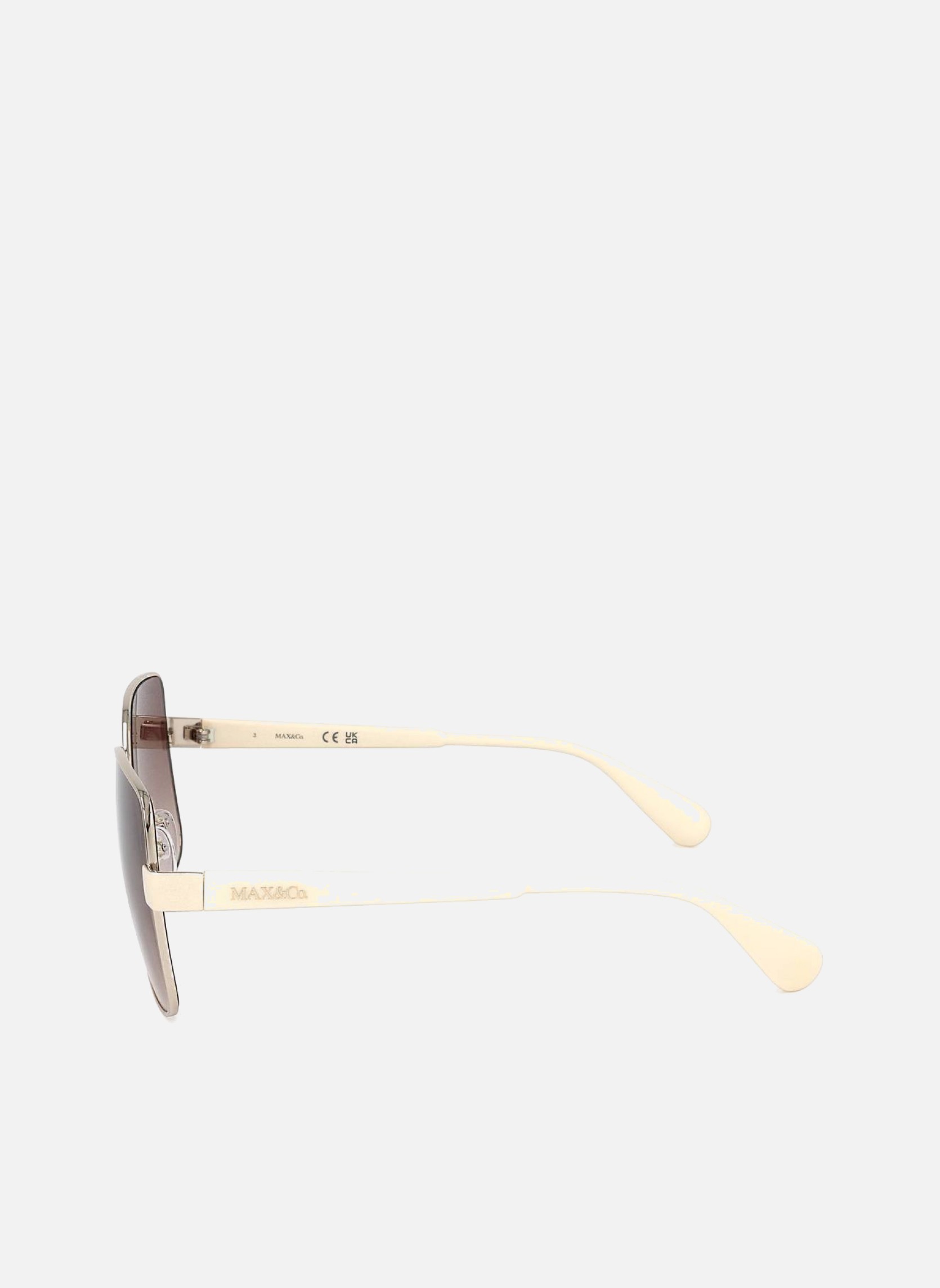 Lunettes de soleil femme or et bronze Max&Co. Lunettes de soleil femme or et bronze Or