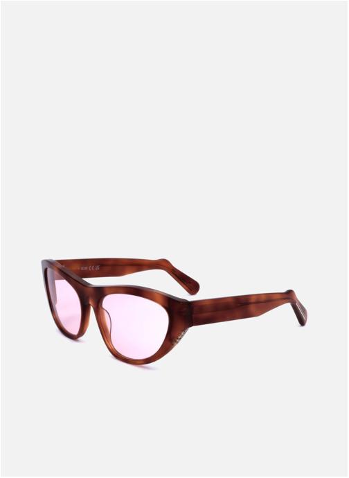 GCDS Lunettes de soleil femme marron
