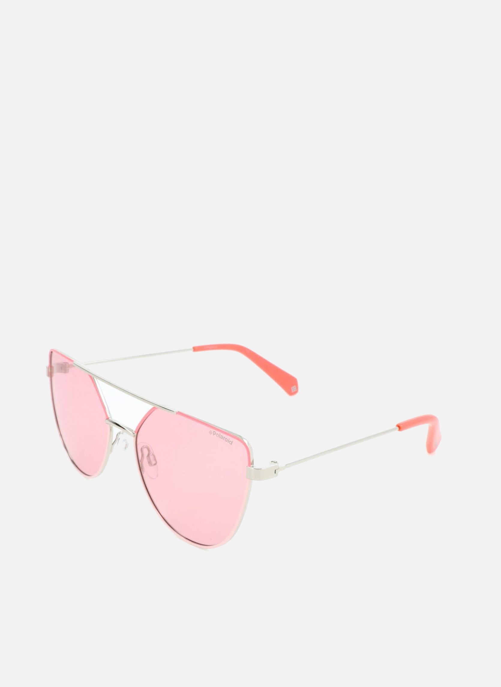 Lunettes de soleil femme rose Polaroid Lunettes de soleil femme rose Rose
