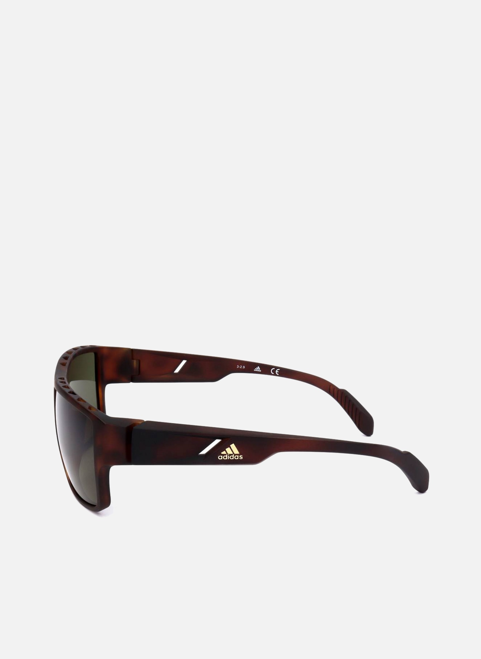 Lunettes de soleil homme marron Adidas Sport Lunettes de soleil homme marron Marron