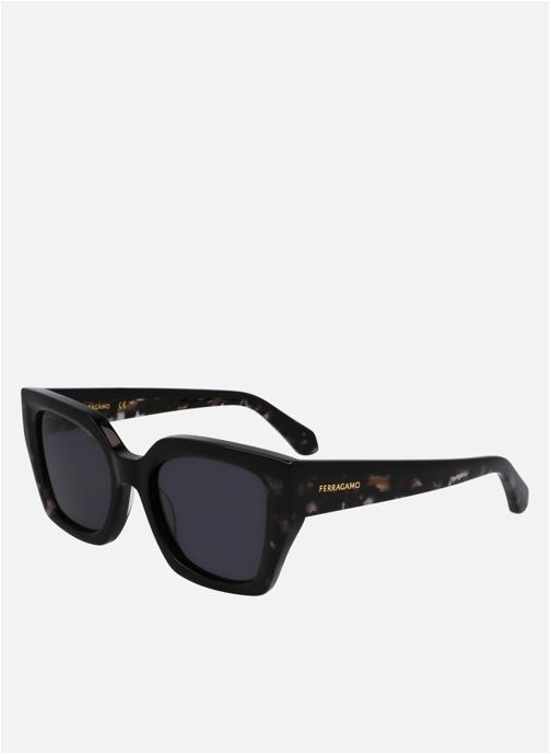 Salvatore Ferragamo Lunettes de soleil femme noir