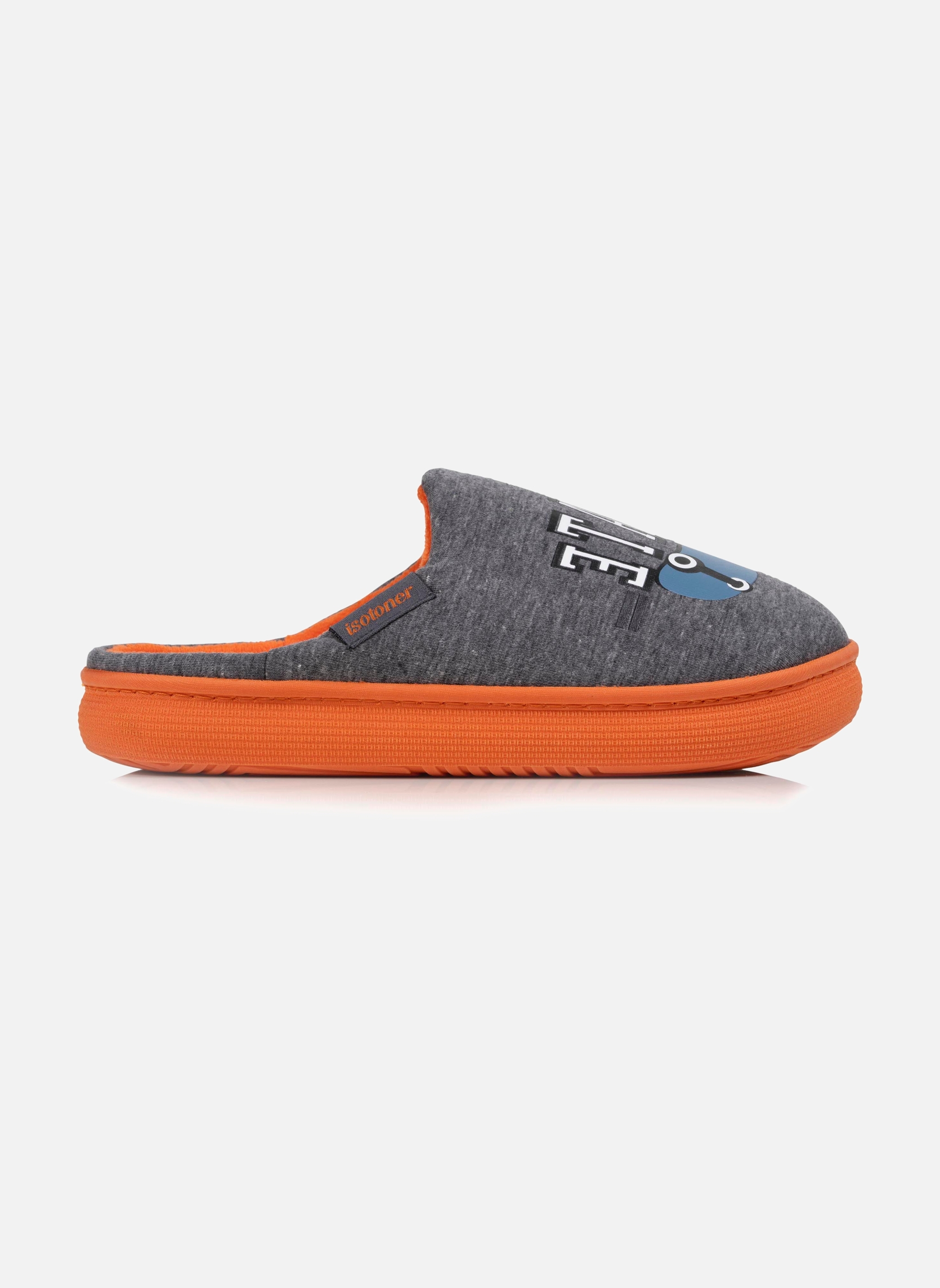 Chaussons Chaussons mules Junior BLOUP Gris chiné garçon gris Isotoner Chaussons Chaussons mules Junior BLOUP Gris chiné garçon gris Gris chiné