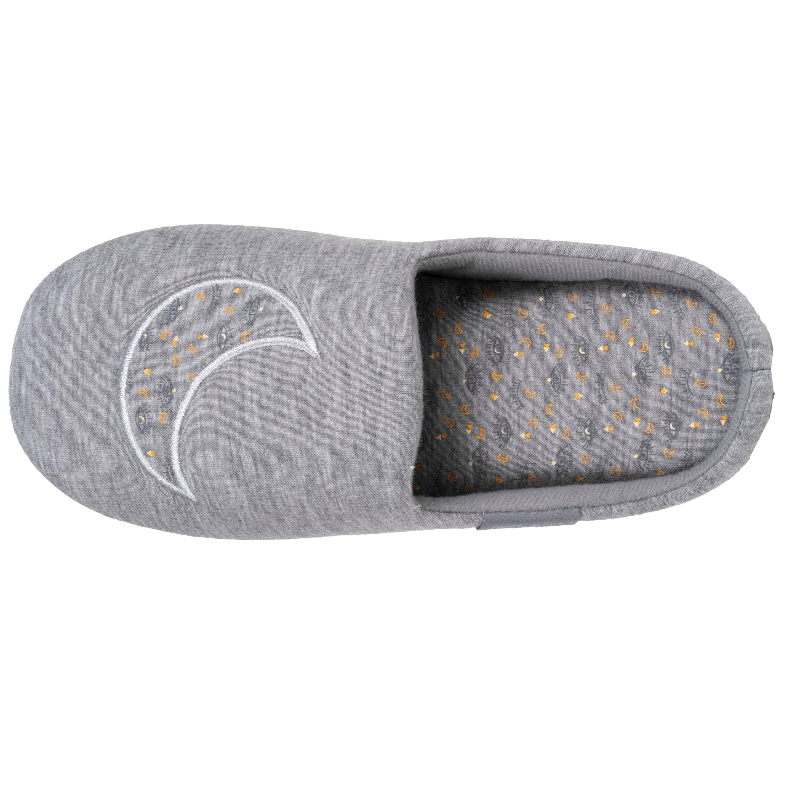 Chaussons Chaussons mules Femme Gris femme gris Isotoner Chaussons Chaussons mules Femme Gris femme gris Gris chiné