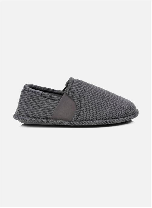 Isotoner Chaussons Chaussons sans-gênes Homme Rayure gris homme gris