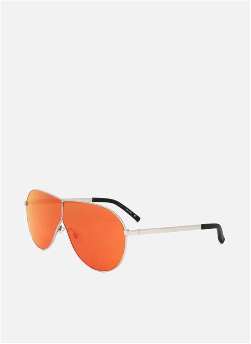 Linda Farrow Lunettes de soleil femme argent