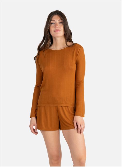 Passionata Ensembles de pyjamas CHARLIE femme marron