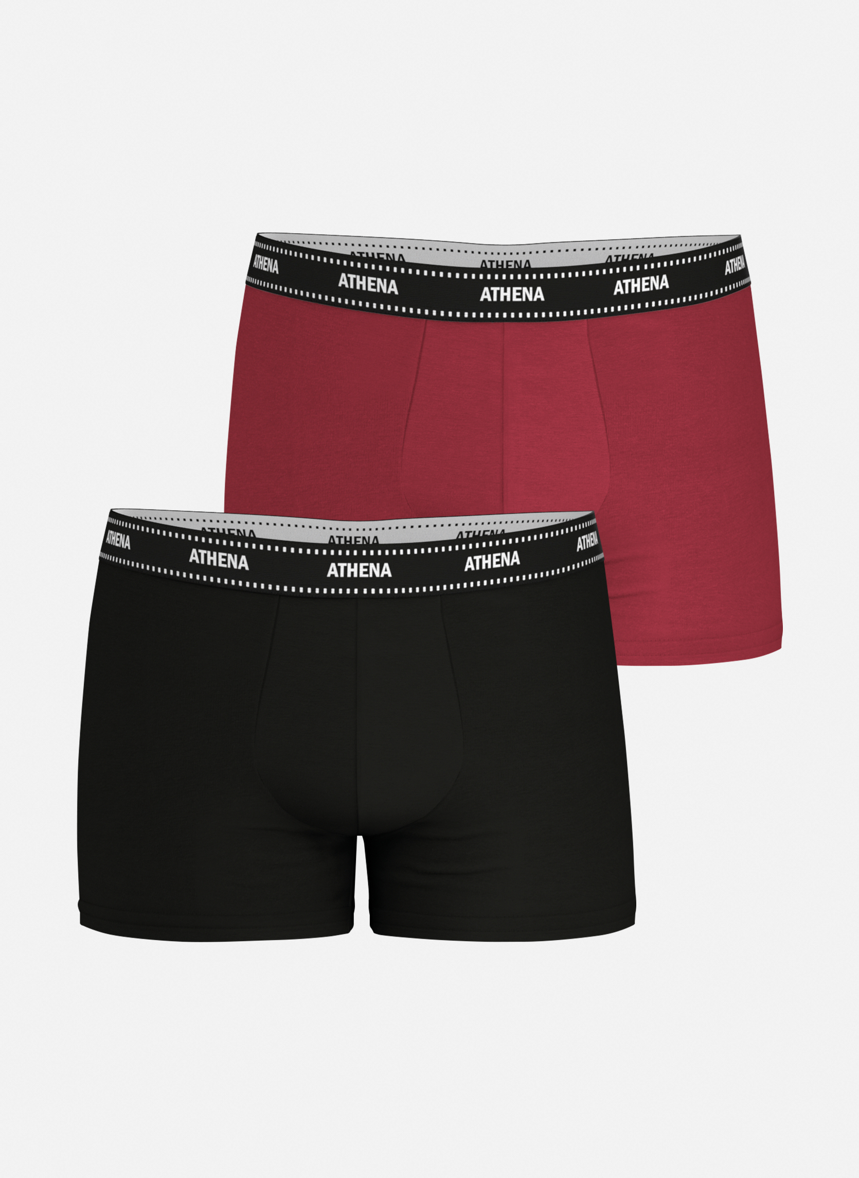 Slips DUO ESSENTIEL homme rouge ATHENA Slips DUO ESSENTIEL homme rouge Rouge