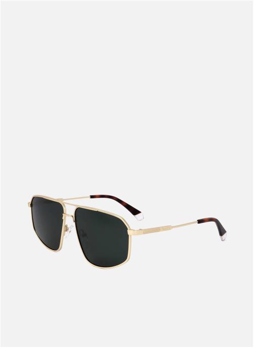 Polaroid Lunettes de soleil homme or et bronze
