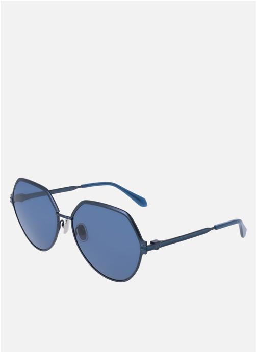 Salvatore Ferragamo Lunettes de soleil femme bleu