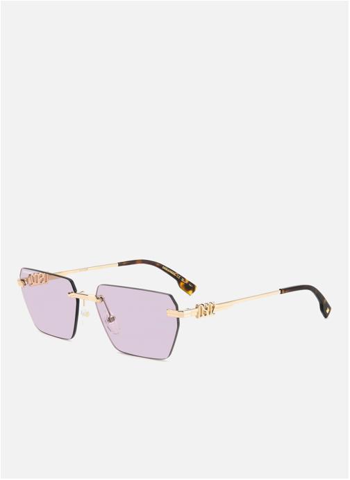 Dsquared2 Lunettes de soleil homme or et bronze
