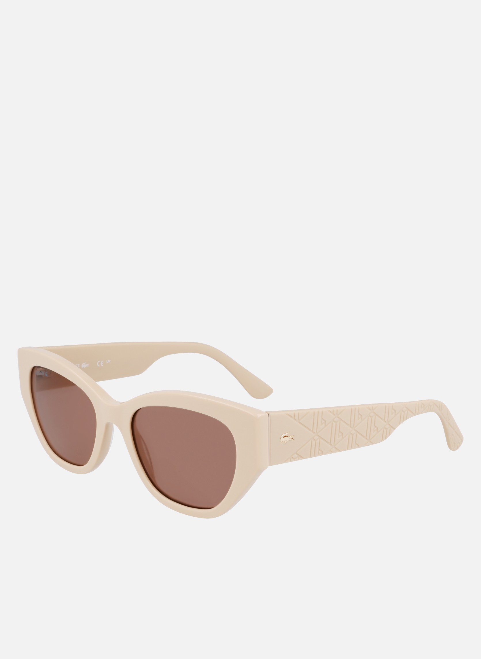 Lunettes de soleil femme beige Lacoste Lunettes de soleil femme beige Beige