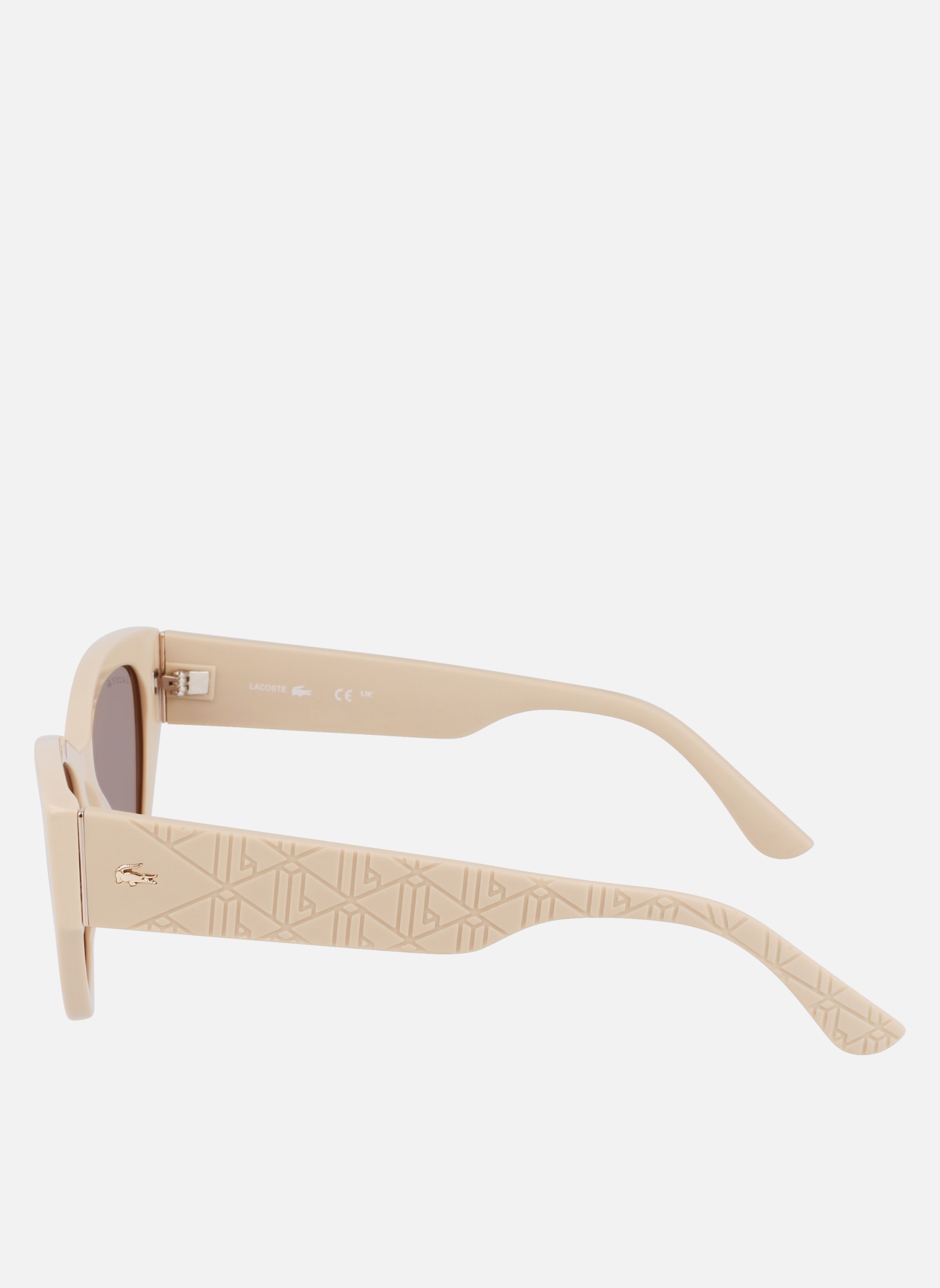 Lunettes de soleil femme beige Lacoste Lunettes de soleil femme beige Beige