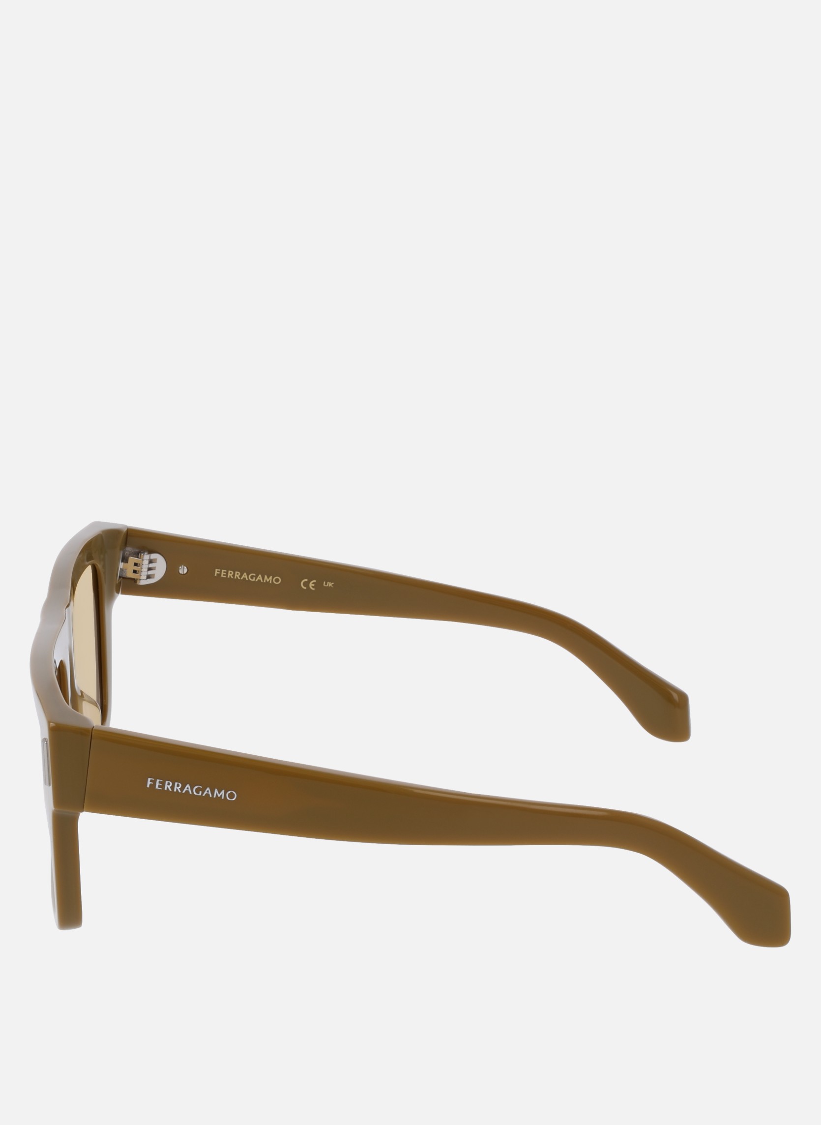 Lunettes de soleil homme beige Salvatore Ferragamo Lunettes de soleil homme beige Beige