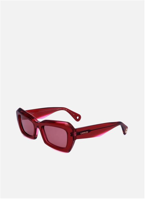 Lanvin Lunettes de soleil femme rouge