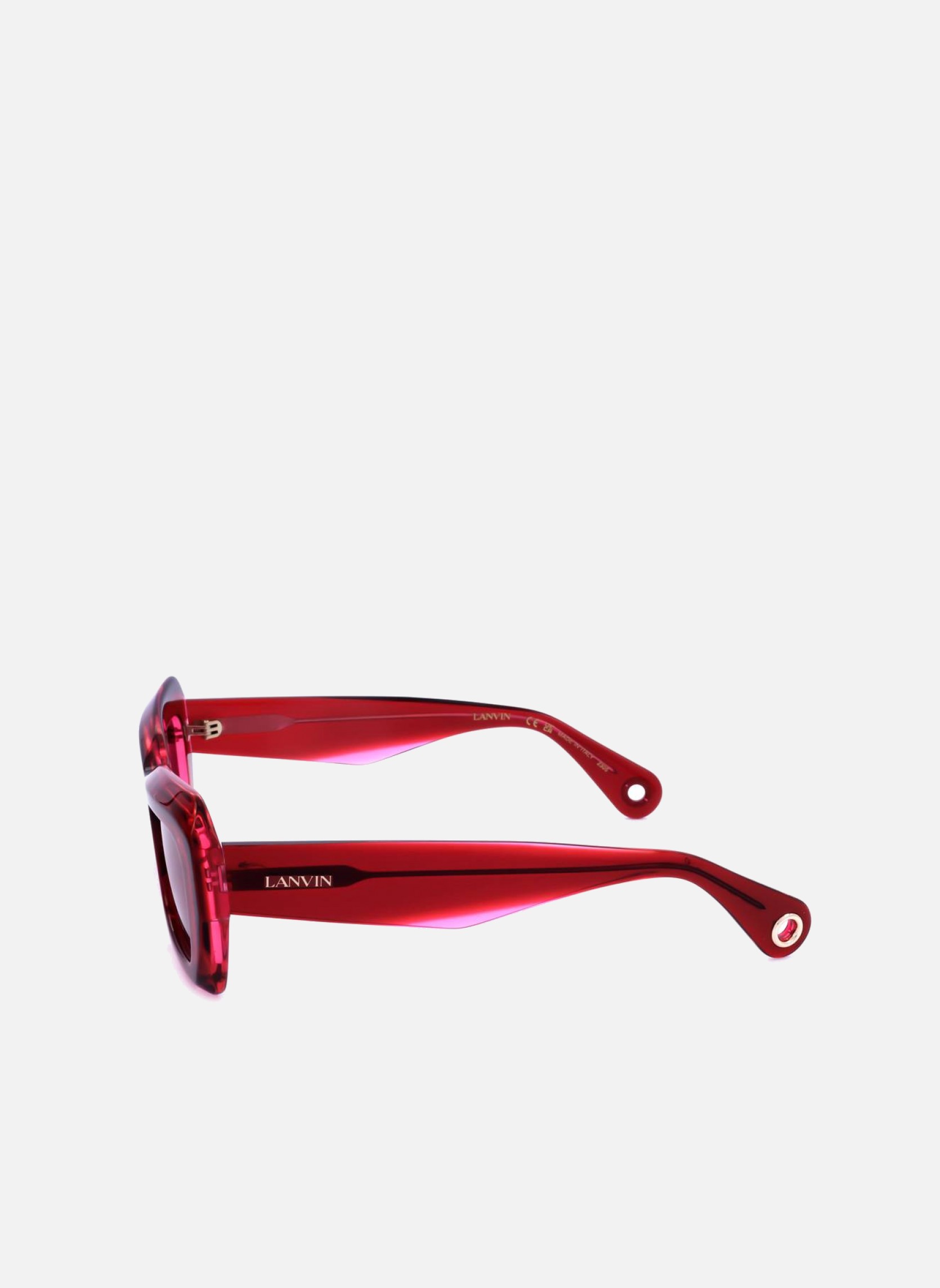 Lunettes de soleil femme rouge Lanvin Lunettes de soleil femme rouge Rouge