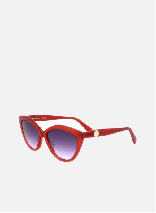 Longchamp Lunettes de soleil femme rouge