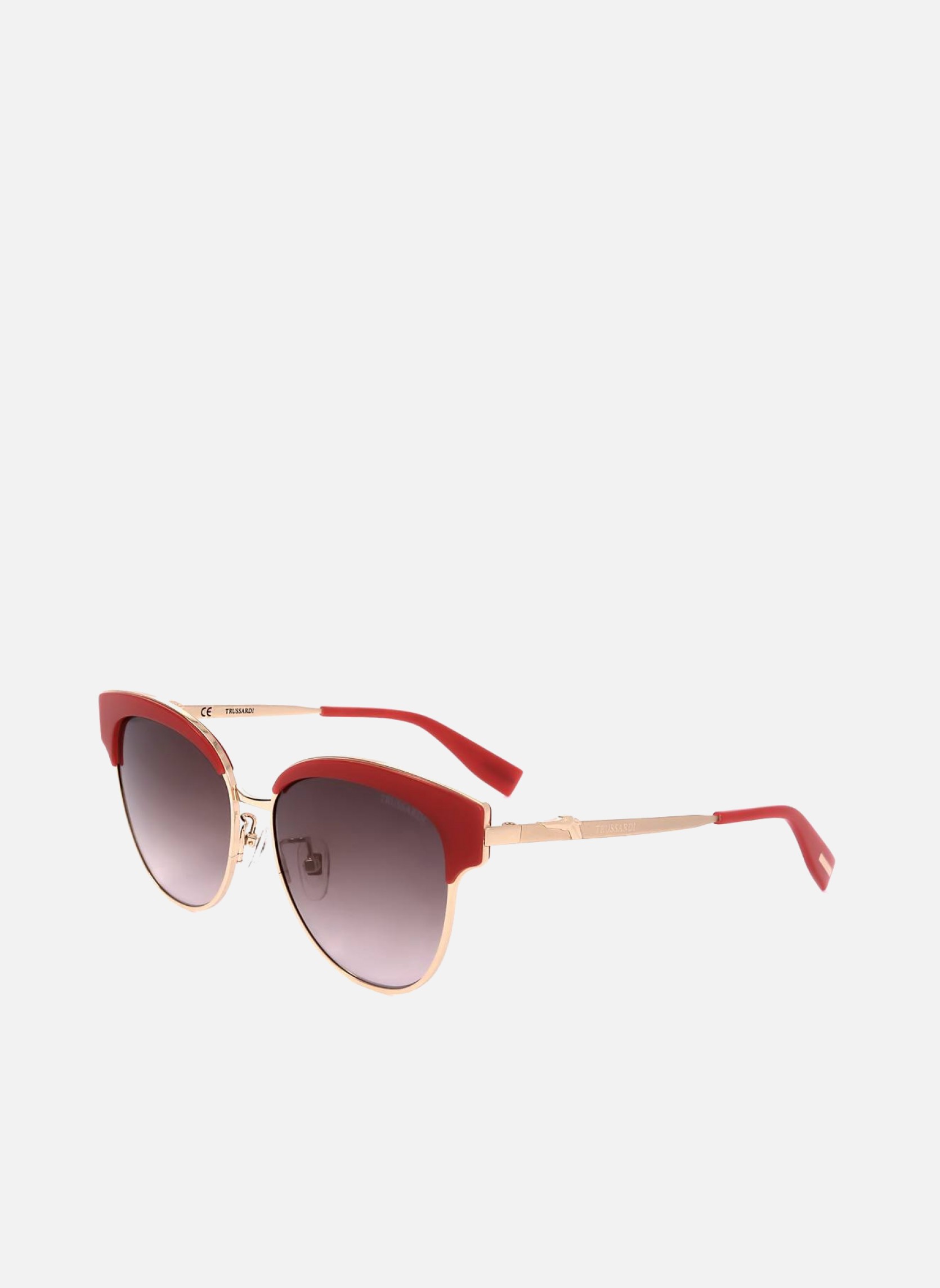 Lunettes de soleil femme rouge Trussardi Lunettes de soleil femme rouge Rouge