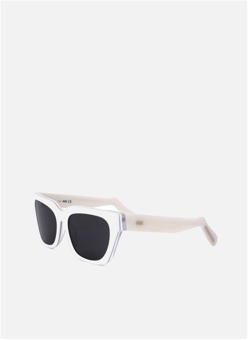GCDS Lunettes de soleil femme blanc