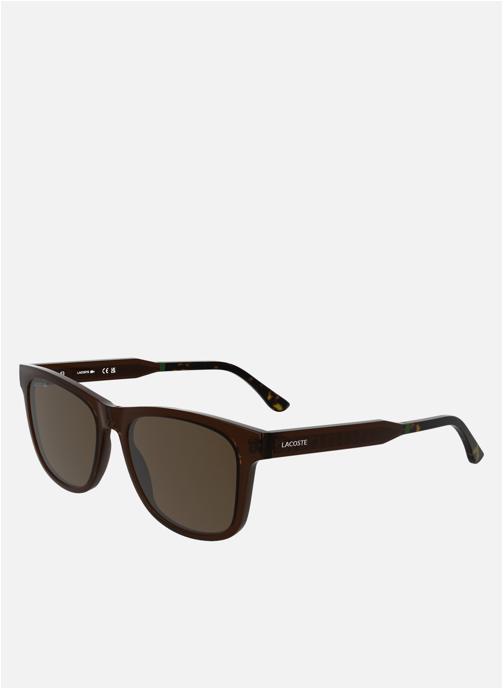 Lacoste Lunettes de soleil homme marron