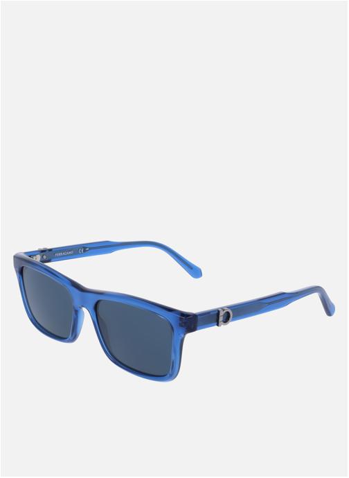 Salvatore Ferragamo Lunettes de soleil homme bleu